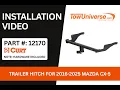 CURT 12170 Trailer Hitch Installation 2016-2025 Mazda CX-5 Step-by-Step Guide