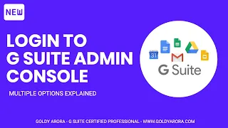 How to login to G Suite admin console - 3 smart ways