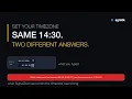 How the Timezone Setting Works in SignalDeck Same 14 30 Two Different Answers