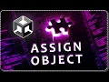 Drag and Drop a GAMEOBJECT or COMPONENT in an INSPECTOR VARIABLE in Unity