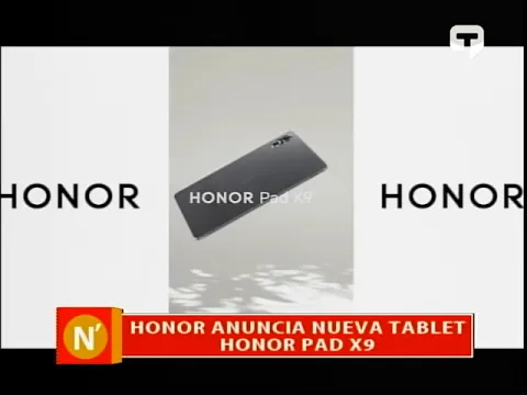 Honor anuncia nueva tablet Honor Pad X9