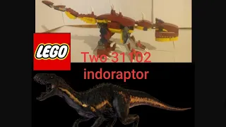 lego creator alternate build indoraptor with two 31102