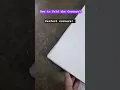 How to Fold the corners of a canvas