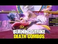 OP Burning Strike COMBOS AND MORE - Xenoverse 2