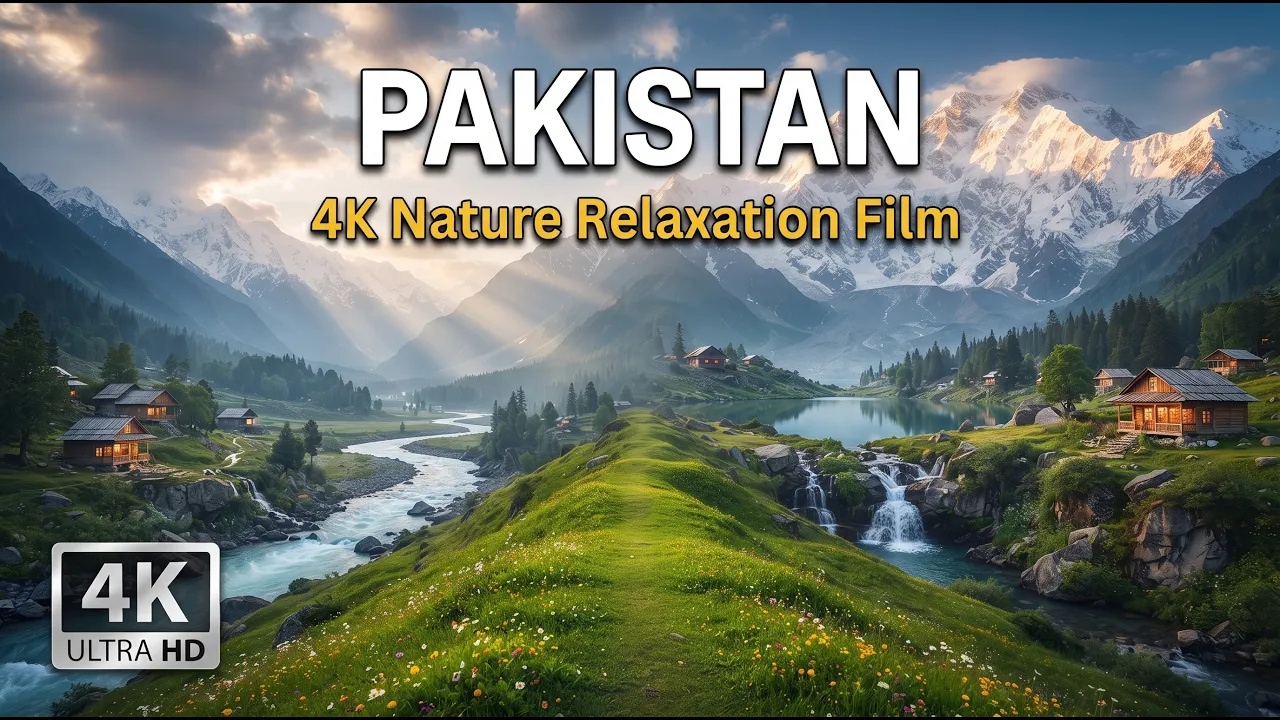 Escape to the Serene Beauty of Pakistan | 4K Scenic Relaxation Film