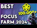 Warframe The BEST Focus Farm 2024
