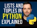 Module 2 Chapter 9 Lists and Tuples in Python Explained Difference Examples Key Functions