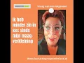 Maagverkleining video: Ik heb minder zin in sex