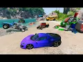 Racing Random Cars Around Beach