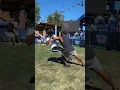 Never try tackling an NFL Running back cause this will happen