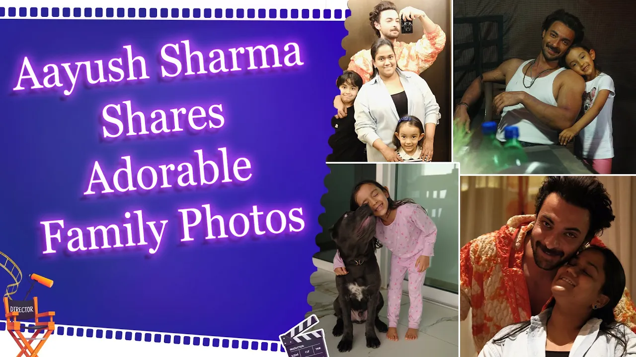 Aayush Sharma’s ‘big smiles’ include wife Arpita, children Ahil and Ayat