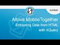 Extracting useful data from HTML pages with XQuery