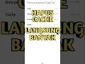 Download Lagu CARA HAPUS CACHE LANGSUNG BANYAK DAPETNYA | Tutorial Singkat #carahapuscachelangsungbanyakdapetnya
