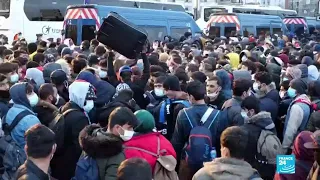 En Saint-Denis, un campo de más de 2.000 migrantes fue desmantelado por la policía