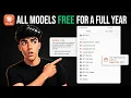 FREE Claude all models Codex Gemini 3 1 for 1 Year 100 Working Setup