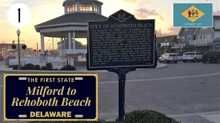 DE-1 Southbound Milford to Rehoboth Beach Delaware