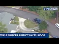Moore County man charged with triple homicide appears in court