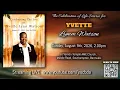 Yvette Lynn Watson Homegoing Service