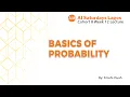 Basics of Probability by Emefa Duah