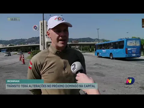 Ironman: trânsito terá alterações no próximo domingo