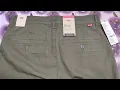 LEVI S Men Slim Fit green pure cotton Chinos unboxing