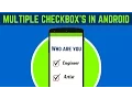 25 HOW TO USE MULTIPLE CHECKBOX S IN ANDROID ANDROID APP DEVELOPMENT