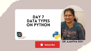 Day 7 - Datatypes on Python