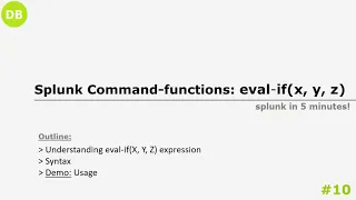 Splunk Commands eval-if usage