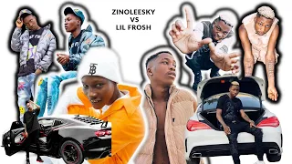 zinoleesky and lil frosh who is the richest zinoleesky vs lil frosh rich lifestyle u0026 networth 2022
