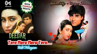 tera mera mera tera deedar 1992 with jhankar beat udit narayan sadhana sargam mp3 audio 
