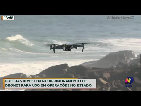 Polícias investem no aprimoramento de drones para uso em operações no estado