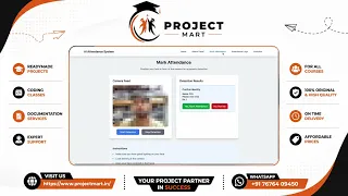 AI-Powered Attendance System Real-Time Face Detection Admin Panel Full Project Demo