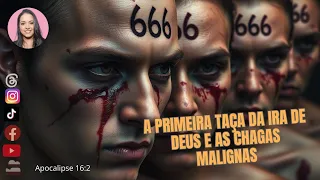 A PRIMEIRA TAÇA DA IRA DE DEUS E AS CHAGAS MALIGNAS