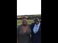 Jamila and Brittany at a Black Lesbian Wedding