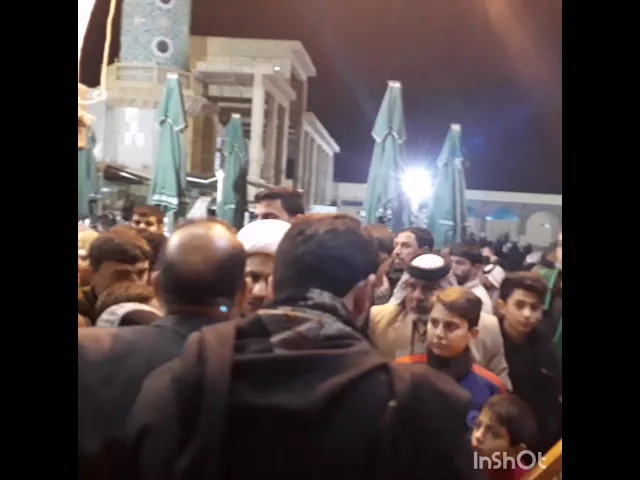⁣استقبال المؤمنين للشيخ سلام العسكري في مرقد سبع الدجيل عليه السلام  في بلد