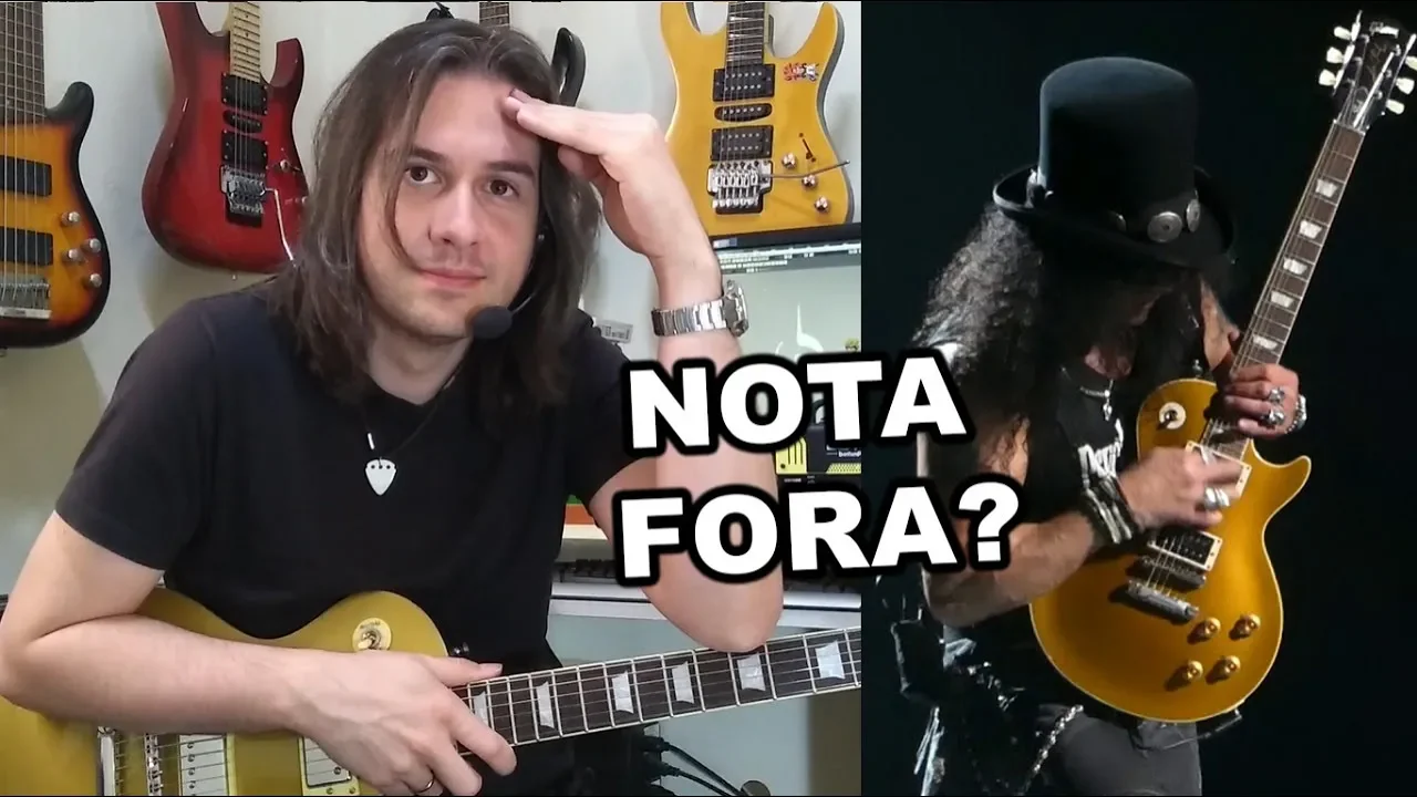 O que SLASH fez com SWEET CHILD O' MINE??