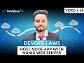 DevOps Tutorial AWS Deploy Node js App on AWS EC2 with NGINX 2025