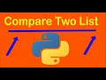 How to find list intersection in Python
