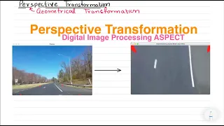 Perspective Transformation Digital Image Processing