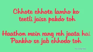 Jiya re (Lyrics HD) - Jab Tak Hai Jaan (2012) | Ft. Neeti Mohan Full Song