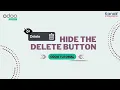 How to Hide the Delete Button in Odoo Odoo User Access Restrictions Tutorial