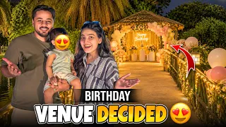 ANAVIYA KI 1ST BIRTHDAY KI LOCATION FINAL HO GAI 😍🎀| Guest List Bhabhi Banae Ge😂|Special Cooking👩🏻‍🍳