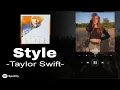 Download Lagu Style - Taylor Swift (speed up///reverb)