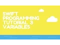 Swift Programming On Any Computer Tutorial 3 Variables
