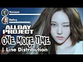 ALLDAY PROJECT - 'ONE MORE TIME' | Line Distribution