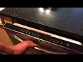 Frigidaire dishwasher operation