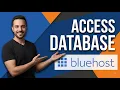How To Access Database In Bluehost Easy Guide