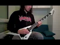 Warbringer - A Better World Guitar Cover (with solos)