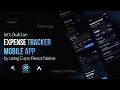 Let s Build an expense tracker mobile app by using Expo React Native Insforge