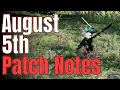 Early Maintenance This Week August 5th Patch Notes PSO2NGS